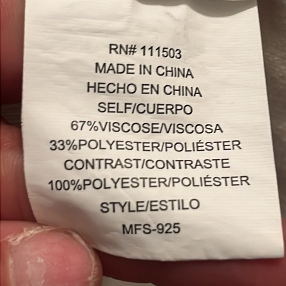 Salo la fille white flutter sleeve top sz L Women - Picture 9 of 9